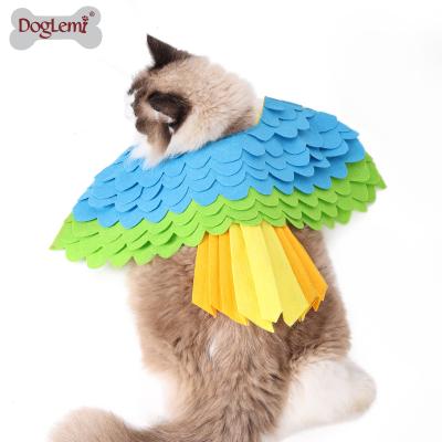 China Muiltfunction Viable Pet Dress Costume Playful Funny Cat , Cute Cat Adjustable Eco-Friendly Clothes for sale