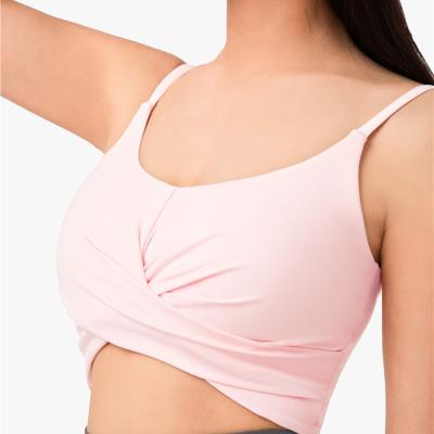 China Breathable Women's Sports Bra Workout Sellable Workout Fitness Back Beauty Yoga Wear Female Yoga Bra for sale