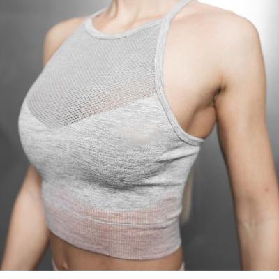 China 2021 Wholesale Seamless Breathable Fitness Bra Sports Yoga Bra Women Lift Up Sport With Removable Pads for sale