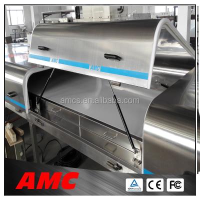 China Standardized Automatic Vaseline Stainless Steel Modules Potato Hash Browns Making...Cooling Tunnel for sale