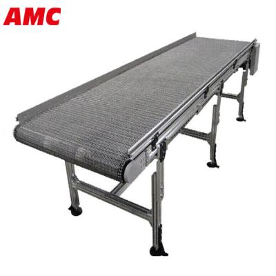 China AMC Metal Mesh Conveyor / Fire Resistant Metal Mesh Belt Conveyor for sale