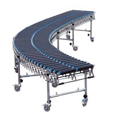 China ACT Powered Roller Conveyor Fire Resistant, Flexible Expandable For Loading And Unloading for sale