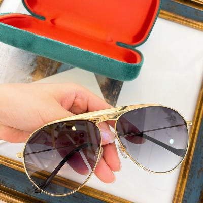 China Fashion Sunglasses Brand Designer Sunglasses Top Quality Guc Sun Glasses For Men And Women Board Frame Woman Fashion Vintage Sun Glasses With Box for sale