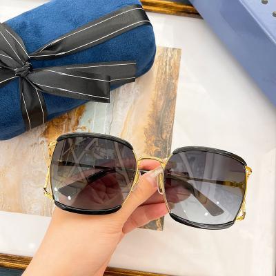 China Good Quality Fashion Sun Glasses Brand Sunglasses Men Women GUC Sun Glass Plank Frame Vintage Fashion Sunglasses Designer With Box for sale