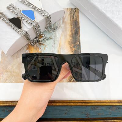 China Good Quality Fashion Sun Glasses Brand Sunglasses Men Women Retro Pra Sun Glass Plank Frame Vintage Fashion Sunglasses Designer With Box for sale