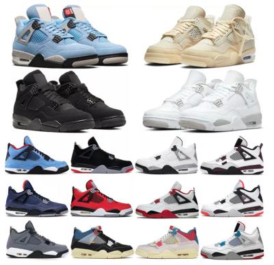 China Cushioning 2022 Good Quality Shoes AJ Air Brands 4 Outdoor Basketball Shoes Basketball Shoes Sneaker De Shoes for sale