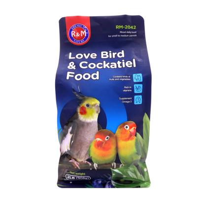 China Sustainable Parrot Fruit Food 2L 12% Max Moisture 2lb/Bag PFB-2LB for sale