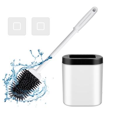 China Modern and Simple Made in China Top Quality Modern Silicone Toilet Brush for sale