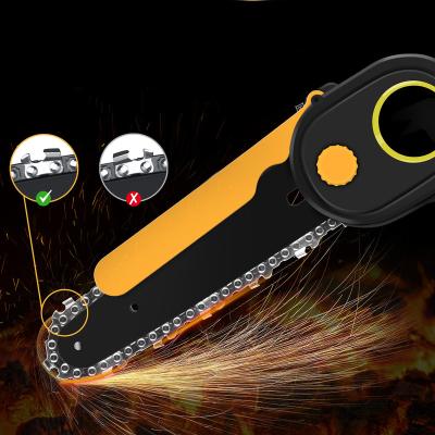 China New 4Inch /6 Inch Super Height Energy Saving Quality Portable Hand Held Chainsaw Set For Wood Mini Cordless Lithium Chainsaw for sale