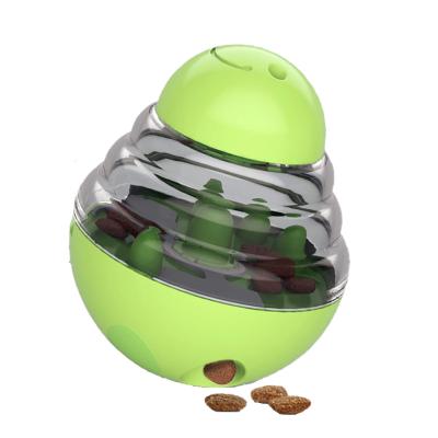 China Sustainable Dog Food Ball Slow Food Disjoint Interactive Pet Tumbler Feeding Ball for sale