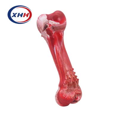 China Non-Toxic Ultra Durable Viable Dog Chew Toys Driver Teeth Cleaning Aggressive Rubber Dog Bone Toy Dog Chew Toy for sale