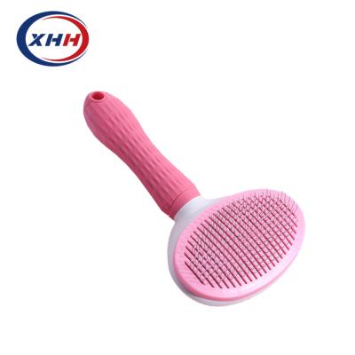 China 60 Degree Adjustable Viable Dog Cat Grooming Pet Cleaning Brush Massager Pet Hair Removal Brush for sale