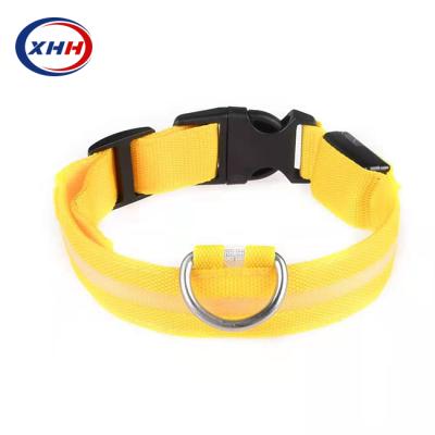 China Thoughtful Wholesale China Led Rechargeable Luminous Dog Collar Pet Collars And Leashes for sale