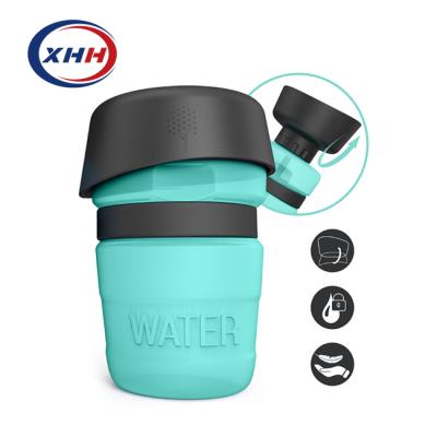 China New Product Portable Pet Water Cup Pet Sports Pressure Cup Travel Portable Outdoor Cat and Dog Water Bottle for sale