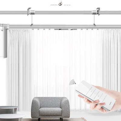 China Wholesale Modern 1.2N And 2.0N Wifi Electric Curtain Motor With Google Home Curtains en venta