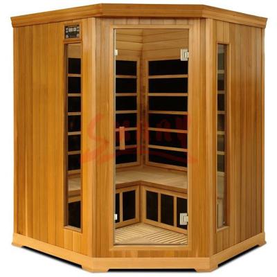 China Australia Cedar Sauna Room Infrared Sauna 2017 Computer Control Panel Luxury West Red New for sale