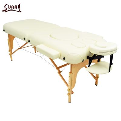 China Portable Massage Table Beauty Salon Furniture Massage Bed Massage Table For Pregnant Woman for sale