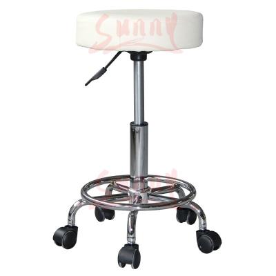 China Portable Bar Stool Clinic White Chair Stool Chairs Footrest Bar Stool for sale