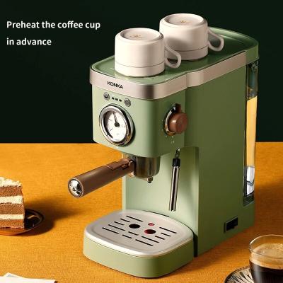 China Eco-friendly Espresso Machine Coffee Machine With Milk Frother Full Automatic Steam Wand Cappuccino Maker Coffee Machine for sale