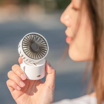 China Mini Fan Portable Hanging Neck Desk Fan Small Outdoor Usb Clip Fan 1000mAh Battery Rechargeable Air Cooler Desk for sale