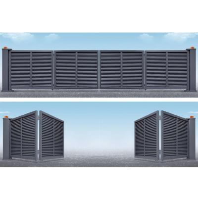 China Easily Assembled Front Gate Designs Expandable Foldable Door for sale