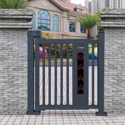 China Easily Assembled Yard Compound Wall Metal Fence Gate for sale