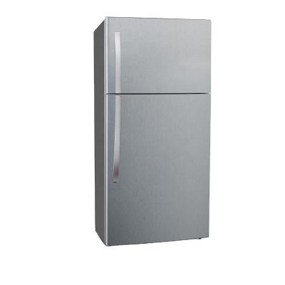 China COMPRESSOR 18Cuft Stainless No Frost Top Mounted French Door Fridge Refrigerator for sale