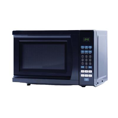 China Hotel Countertop 20L Digital Control Black Microwave Oven for sale