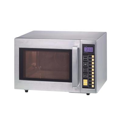 China Smeta OEM 25L 1000W Commercial Stainless Steel Electric Commercial Microwave Oven for sale