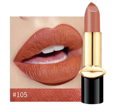 China Rose Vegan Black And Silver Lipstick Waterproof Good Quality Gold Tube for sale