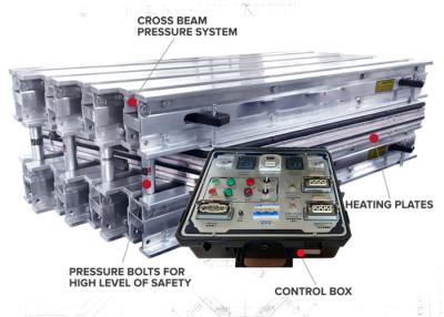 China PLC ControleTransportband het Vulcaniseren MachineTransportband die Machinesgs verbinden Te koop