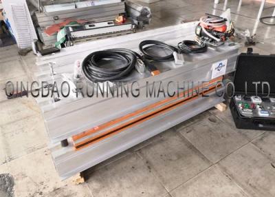 China Steel Cord 1600mm Rubber Conveyor Belt Hot Splicing Machine Press Lightweight for sale