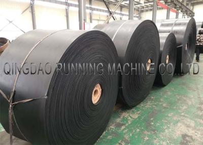 China Patterned Closed V Rubber Conveyor Belt Systems 1000mm Fire Resistant for sale