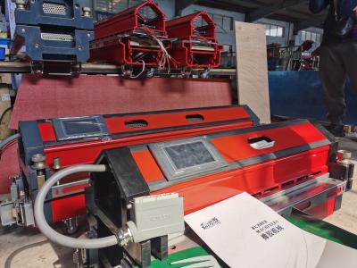 China 1600mm Rubber Conveyor Belt Cutting Machine Aluminum Alloy for sale