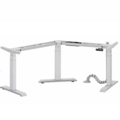 China MDF Adjustable Desk Height Adjustable Desk Across Desk for sale