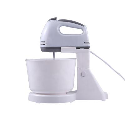 China Factory price stand cake hand mixer with bowl stainless stand food mixer semi-automatic multifunctional electric egg beater for sale