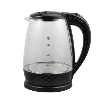 China Wholesale price good quality kettle stainless steel tea filter home glass electric kettles temperature control electric kettle en venta