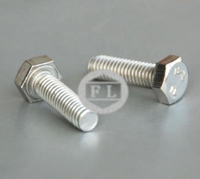 China Hot Sale DIN933 , DIN931 Stainless Steel Hex Bolt GB for sale