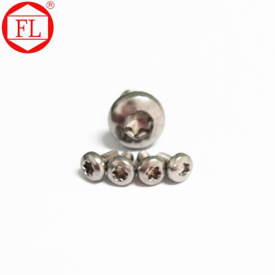 China Stainless Steel 6 Lobe Pin Torx Security Tamper Proof Knob Head Screw for sale