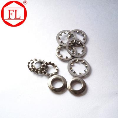 China Made In China Stainless Steel Internal A2 / A4 Teeth Serrated Lock Washers DIN6798 GB for sale