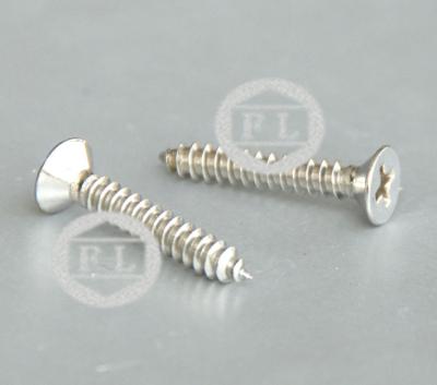 China Made In China Stainless Cross Recessed Pan Head Tapping Screws DIN7981 GB for sale