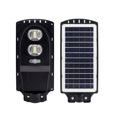 China Garden 100w outdoor high power solar led street light IP65 waterproof street lights all-in-one led street light for sale