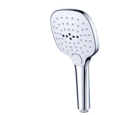 China With 1pc Slide Bar Shower Head ABS Bathroom Hand Shower Water Booster Showerhead Pressure Water Saving Bathroom Accessories for sale