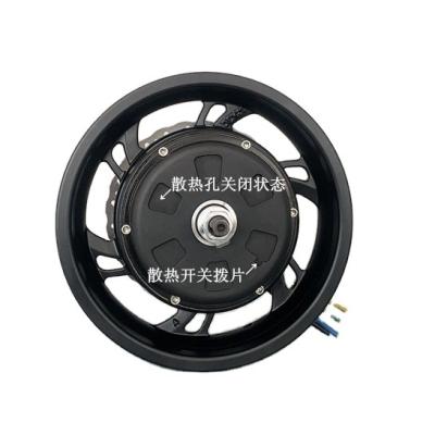 China Two M series 12inch wide tire motor 60-120V80-150KM with cover cooling electric scooter motor for sale