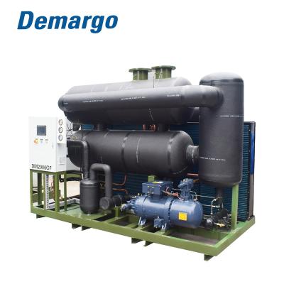 China Hot Sale 80c Inlet Temperature High Air Compressor Refrigeration Dryer Manufacturer R410A Refrigerated Compressed Air Dryer for sale