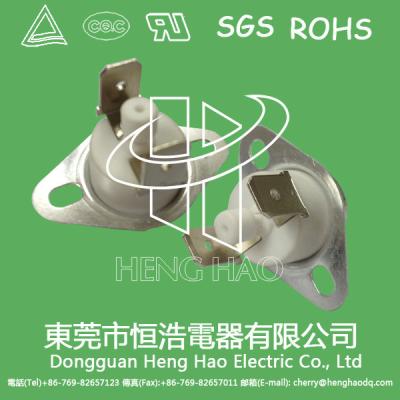 China Reliable Bimetal Temperature Control Switch KSD301 Model RoHS Certificated for sale