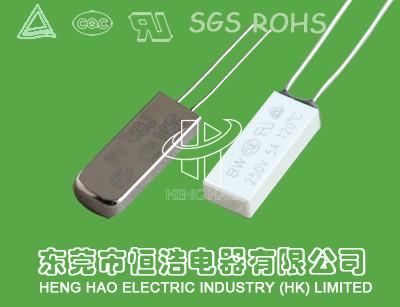 China Interruptor de la protección termal de BW-ABS, metal/interruptor termal bimetálico del estuche de plástico en venta