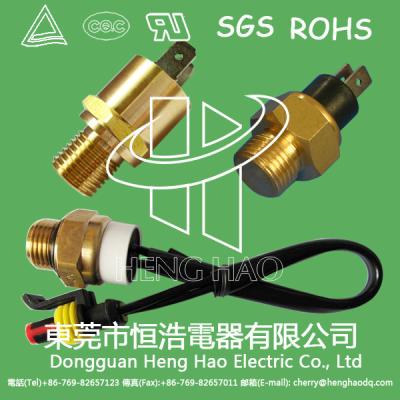 China Van de de draad de hoofd bimetaalthermostaat van het M16g4/1 M10 M20 koper van de de temperatuursensor schakelaar 250V 10A 16A 0-250C Te koop