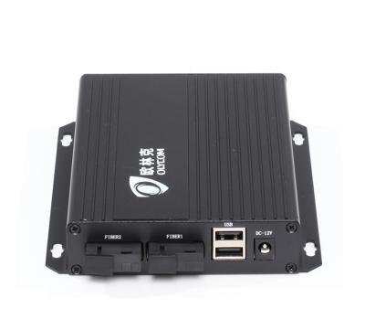 China Telecom & Security Field Compressed Converter SC Optical Video Interface To USB HD Fiber Optic Extender HD With KVM for sale