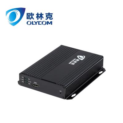 China Telecommunication and Security Field Full Video 1080P Cascade Converter Compressed HD Video to Network USB to Fiber Optic Converter for sale